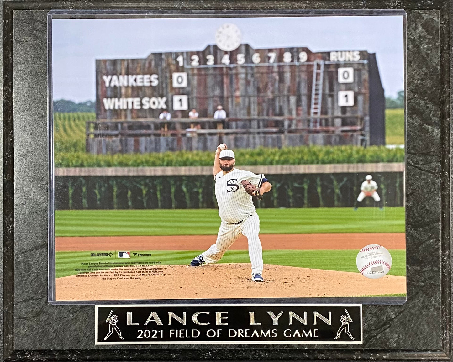 Lance Lynn 2021 Field Of Dreams Game Wall Plaque