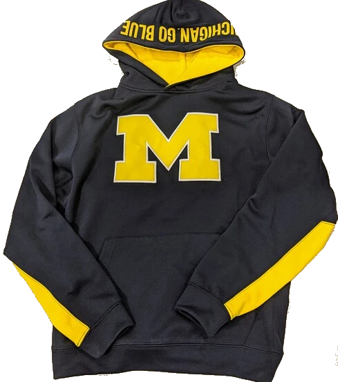 Youth Michigan Wolverines Colosseum Hoodie