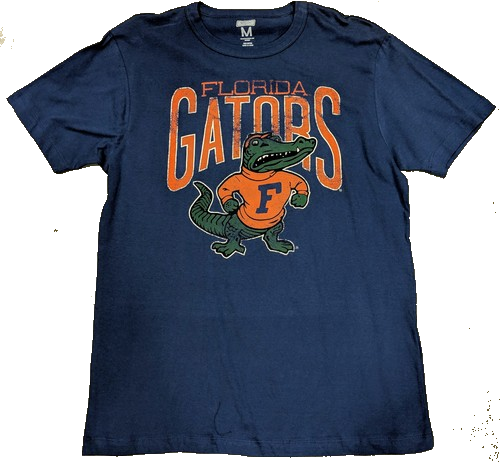 Tailgate Men's Florida Gators Mascot Honors Blue T-Shirt