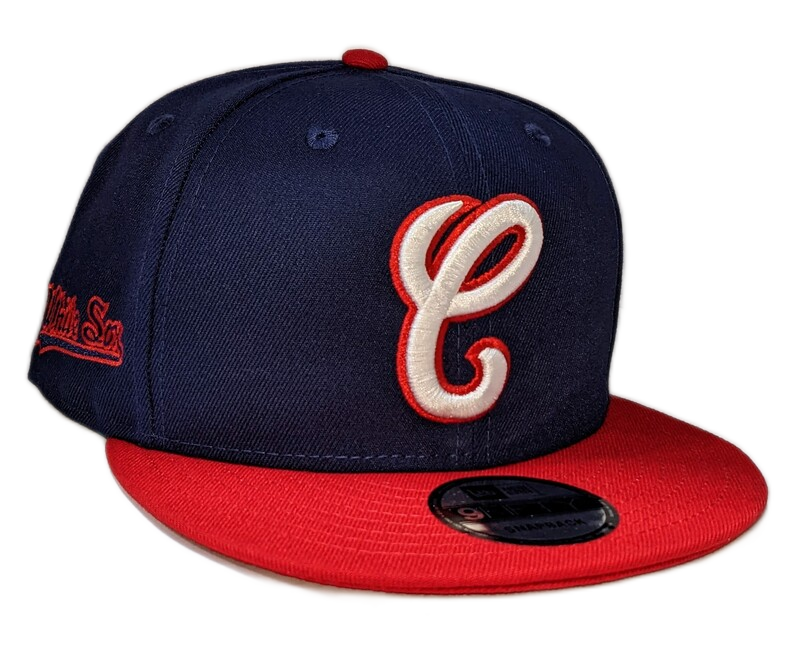 Mens Chicago White Sox New Era 1987 2 Tone Navy/Red Cooperstown Collection 9FIFTY Snapback Hat