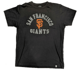47 BRAND Men MLB San Francisco Giants Black Flanker T-shirt - Pro Jersey Sports