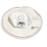 Chicago Cubs Sun And Lace Infant White Floppy Hat By New Era - Pro Jersey Sports