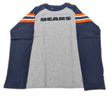 Youth Chicago Bears Gray Reebok Script Long Sleeve T-Shirt - Pro Jersey Sports