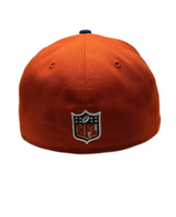 Chicago Bears 2 Tone Orange/Navy Alternate New Era 59FIFTY Fitted Hat - Pro Jersey Sports