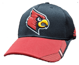 NCAA Louisville Cardinals NCAA 13 Official Black adidas Sideline Flex Hat - Pro Jersey Sports