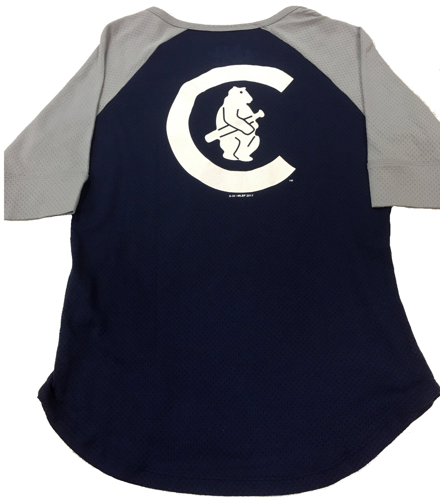 Women’s Chicago Cubs Navy/Gray Perfect Game Top