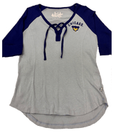 Women's Chicago Cubs  Royal/Lt. Blue Perfect Game 3/4-Sleeve T-Shirt - Pro Jersey Sports