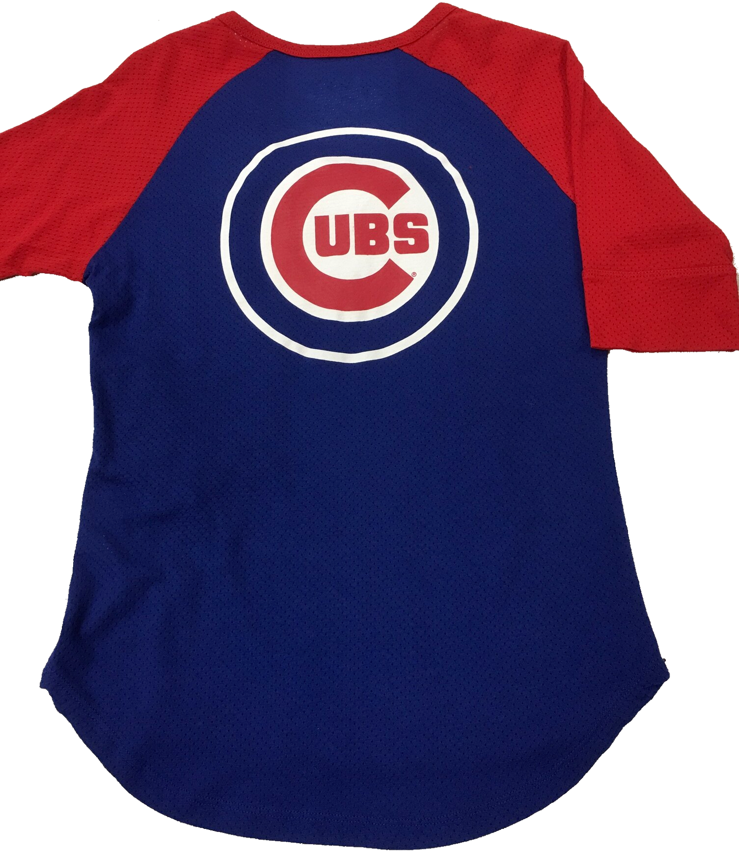 Women's Chicago Cubs Touch by Alyssa Milano Blue/Red Perfect Game 3/4-Sleeve T-Shirt