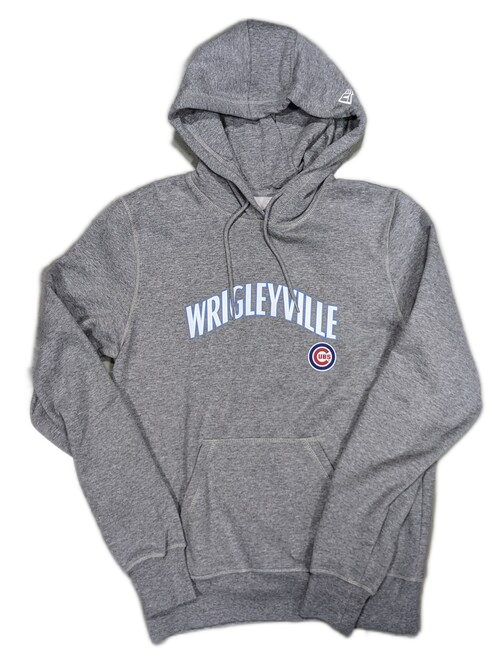 Mens Chicago Cubs New Era Gray City Connect Hoodie