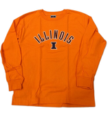 Illinois Fighting Illini Youth Long Sleeve Orange T-Shirt - Pro Jersey Sports