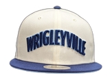 Chicago Cubs Wrigleyville 2 Tone Cream/Navy Cooperstown Collection 9FIFTY Snapback Hat - Pro Jersey Sports