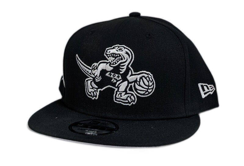 Men's Toronto Raptors New Era 9FIFTY 2021-2022 City Edition Black Snapback Hat