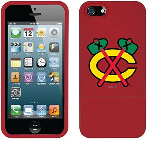 Chicago Blackhawks Red Tomahawk Logo iPhone 5 Phone Case