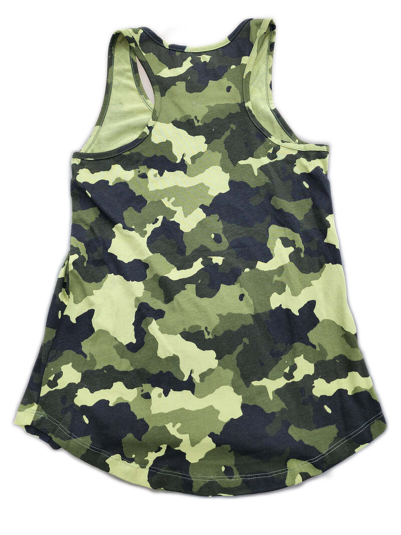 Women's Chicago White Sox 2022 Armed Forces Day Camo Tank Top