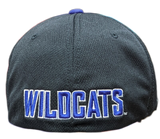 Northwestern Wildcats Top of the World 2 Tone Reflex Hybrid Tech Flex Hat - Black/Purple - Pro Jersey Sports