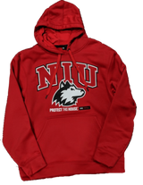 Men's NCAA Northern Illinois Huskies Under Armour Red Armourfleece 2.0 Hoodie - Pro Jersey Sports