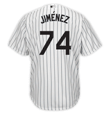 Men's Eloy Jimenez Chicago White Sox Pro Stitch Majestic White Home Cool Base Team Jersey - Pro Jersey Sports