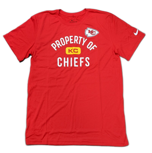 Men's Kansas City Chiefs Nike Red Essential Property Of T-Shirt