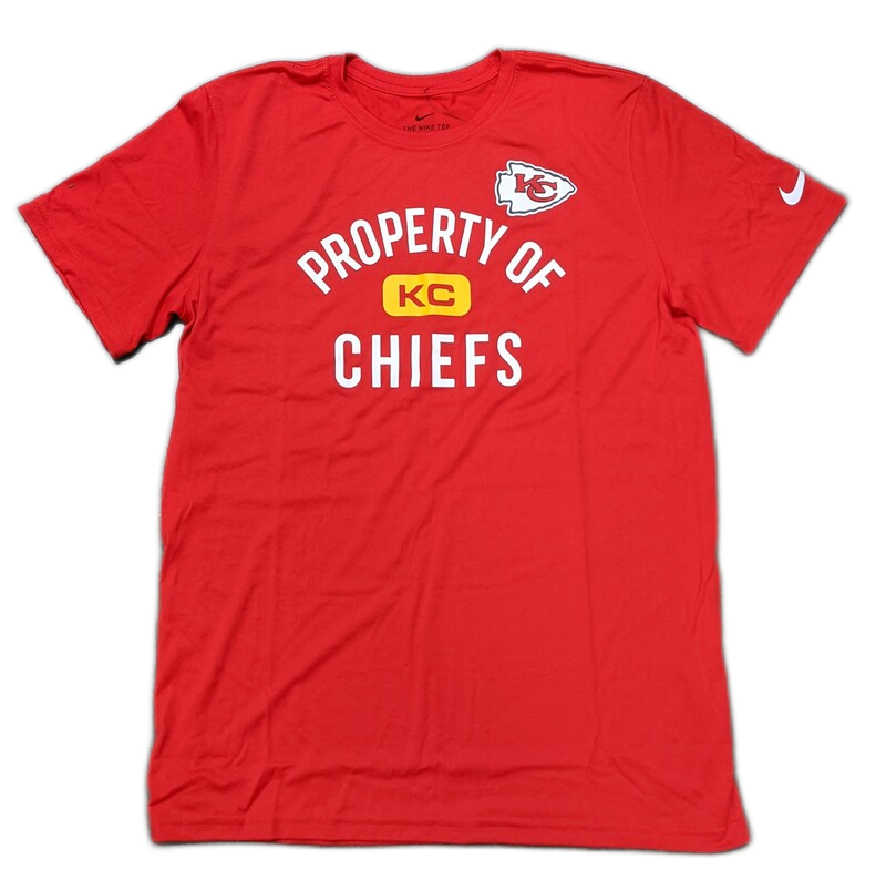 Men's Kansas City Chiefs Nike Red Essential Property Of T-Shirt