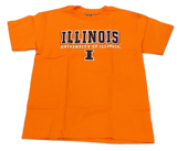 Illinois Fighting Illini Orange Colosseum NCAA Youth T-Shirt - Pro Jersey Sports