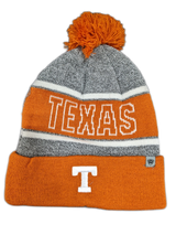 Texas Longhorns NCAA Top of the World Burnt Orange Cuffed Pom Knit Hat - Pro Jersey Sports