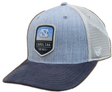 North Carolina Tar Heels Steel Heather Trucker Adjustable Top of the World Hat - Pro Jersey Sports