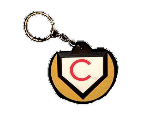 Chicago Cubs Home Plate Key Chain
