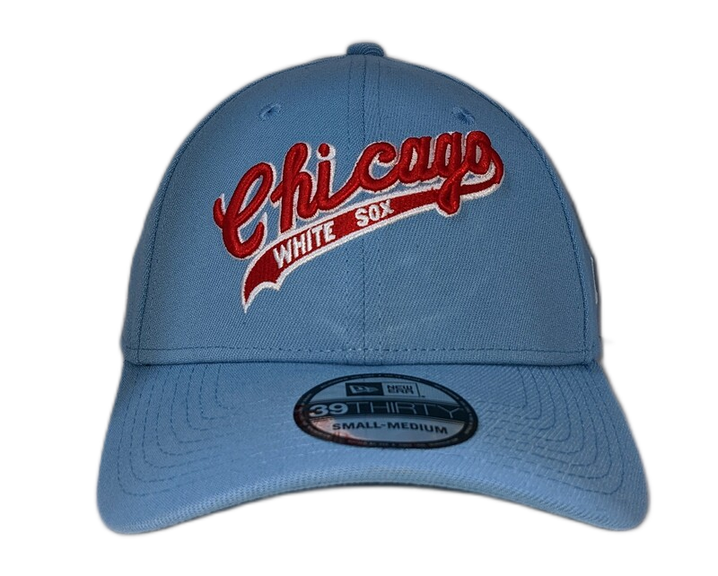Mens Chicago White Sox 1969-1972 Cooperstown Collection 39THIRTY Flex Fit New Era Hat