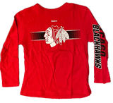Youth Chicago Blackhawks Reebok NHL Blinder Long Sleeve Tee - Pro Jersey Sports