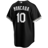 Men's Yoan Moncada Chicago White Sox NIKE Black Alternate Spring Training Premium Replica Jersey - Pro Jersey Sports
