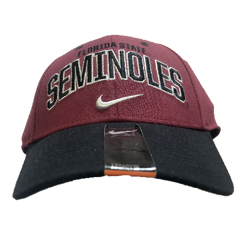 Nike Florida State Seminoles Two Tone Verbiage Flex Fit Hat