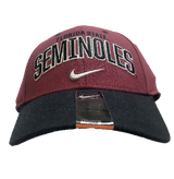 Nike Florida State Seminoles Two Tone Verbiage Flex Fit Hat - Pro Jersey Sports