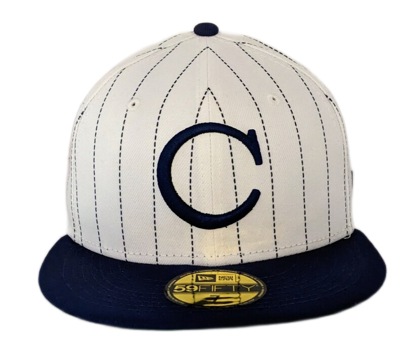 Chicago White Sox Cooperstown Collection 1906 New Era Classics White/Navy Pinstripe 59FIFTY Fitted Hat