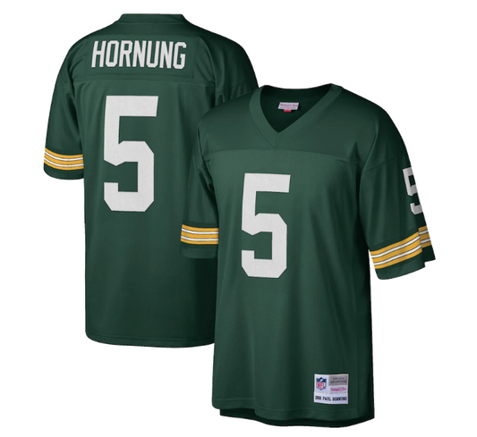 Men's Green Bay Packers Paul Hornung Mitchell & Ness Green Retired Player Legacy Replica Jersey