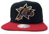 Mens NBA Philadelphia 76ers Team 2 Tone Snapback Hat By Mitchell And Ness - Pro Jersey Sports