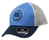 Top of the World Men's North Carolina Tar Heels Blue/White Iconic Adjustable Trucker Hat - Pro Jersey Sports