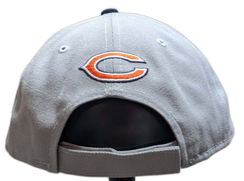 Chicago Bears 2 Tone Gray/Navy NFL New Era The League 9Forty Adjustable Hat