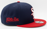 Mens Chicago White Sox New Era 1987 2 Tone Navy/Red Cooperstown Collection 9FIFTY Snapback Hat - Pro Jersey Sports