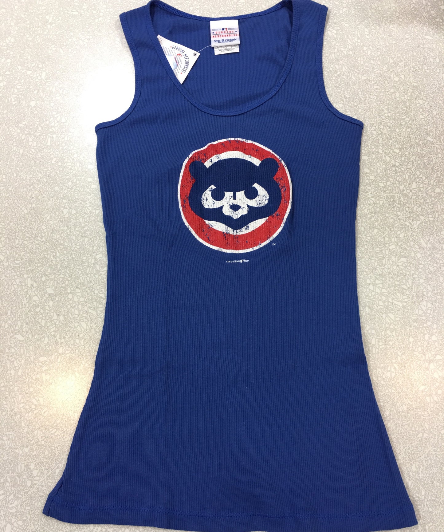 Women's Chicago Cubs 84' Faded Tank Top