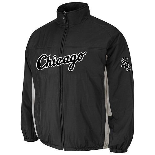 Chicago White Sox Majestic MLB On-Field Double Climate Therma Base Jacket - Pro Jersey Sports - 1