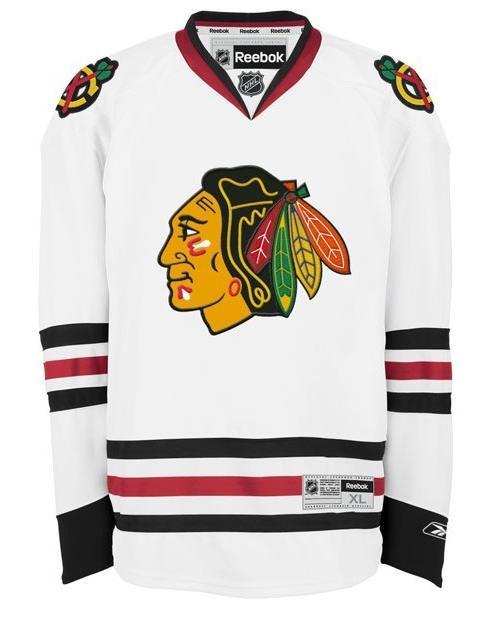 Chicago Blackhawks Mens Clark GRISWOLD #00 Premier Road Jersey with AUTHENTIC TACKLE-TWILL LETTERING - Pro Jersey Sports - 2