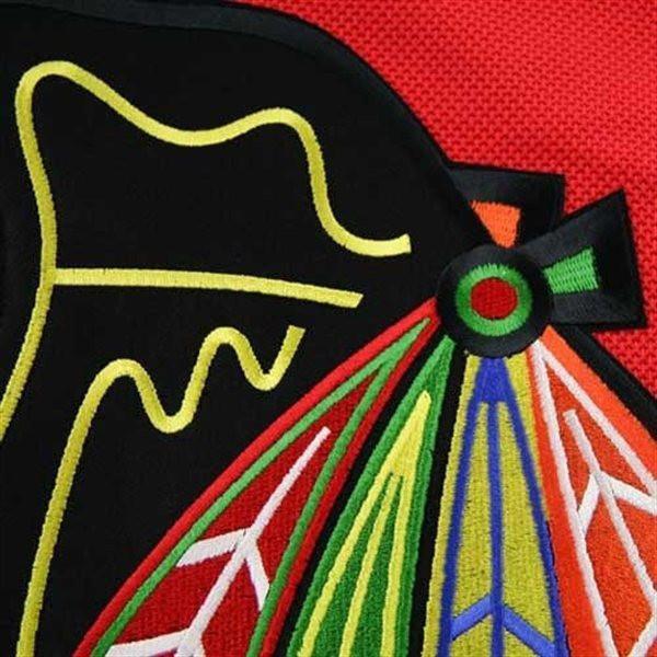 Chicago Blackhawks Mens Stan Mikita Premier Home Jersey with AUTHENTIC TACKLE-TWILL LETTERING - Pro Jersey Sports - 3