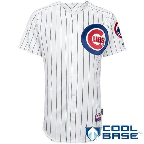 Chicago Cubs Authentic Anthony Rizzo Home Cool Base Jersey