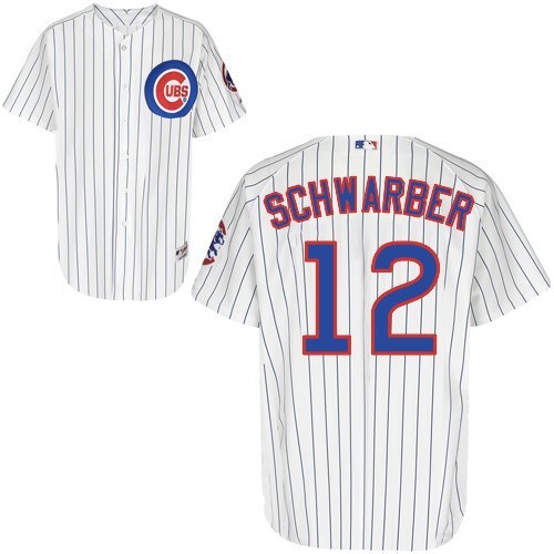 Chicago Cubs Authentic Kyle Schwarber Home Cool Base Jersey - Pro Jersey Sports - 1