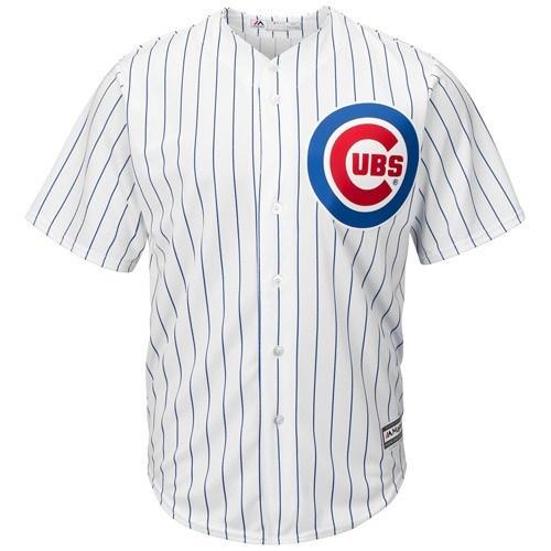 Men's Chicago Cubs Anthony Rizzo Majestic White Cool Base Player Jersey