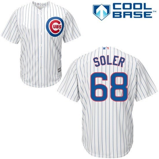 Chicago Cubs Jorge Soler Youth Stitched Home Cool Base Jersey by Majestic Athletic - Pro Jersey Sports - 1