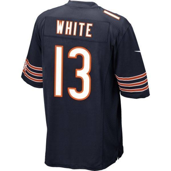 Men's Chicago Bears Kevin White Navy Game Jersey
