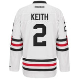 Mens Chicago Blackhawks Duncan Keith 2015 Winter Classic Premier Jersey - Pro Jersey Sports