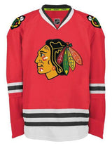 Mens Chicago Blackhawks Corey Crawford Edge 2 Authentic Home Jersey by Reebok - Pro Jersey Sports