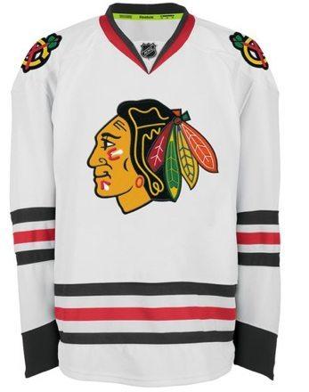 Mens Chicago Blackhawks Duncan Keith Authentic Road Jersey